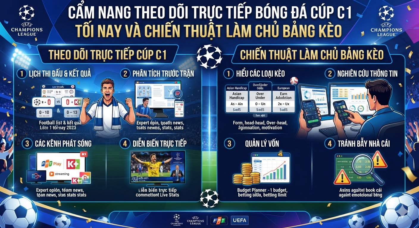 trực tiếp bóng đá cúp c1 tối nay