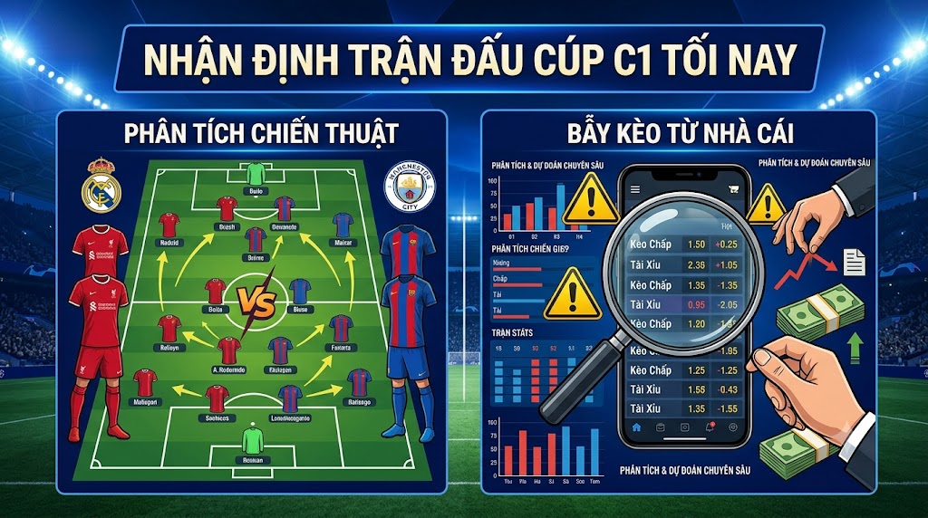 trận đấu cúp c1 tối nay
